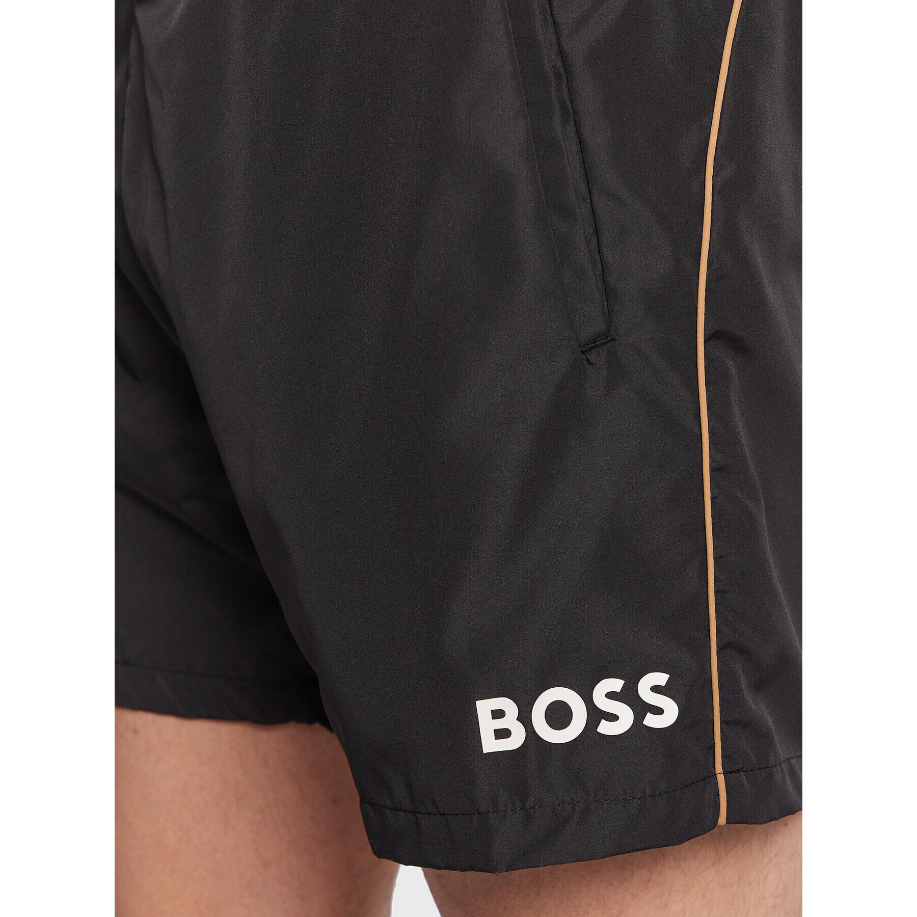 Boss Pantaloni scurți pentru înot Starfish 50469302 Negru Regular Fit - Pled.ro