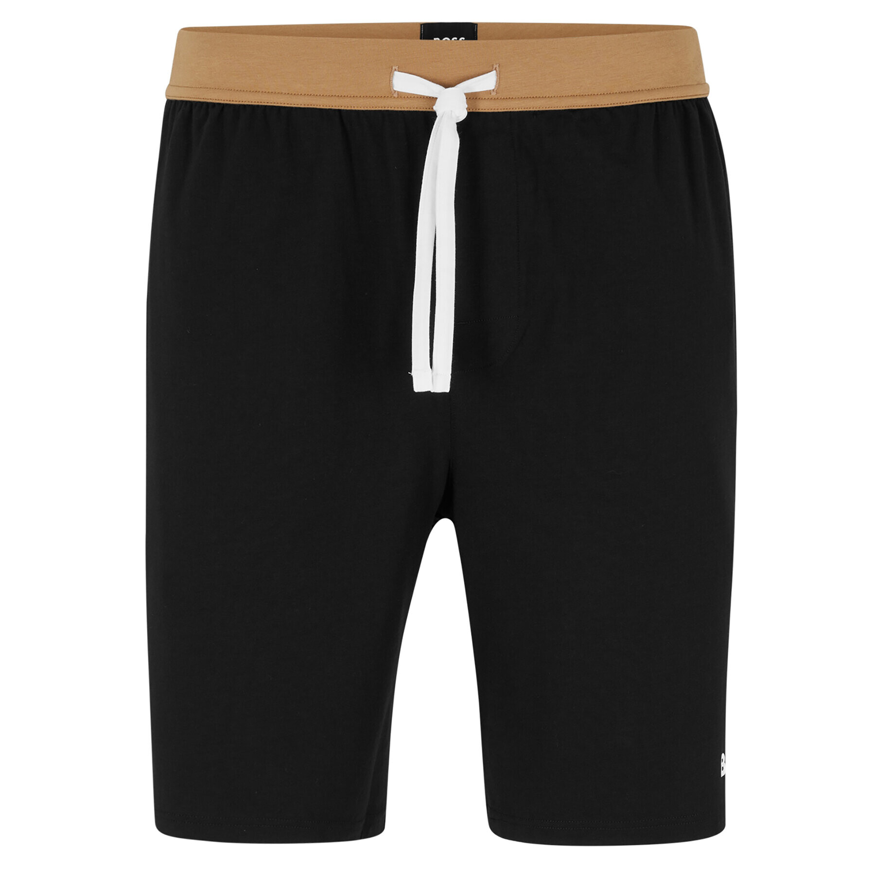 Boss Pantaloni scurți pijama Balance 50490924 Negru Regular Fit - Pled.ro