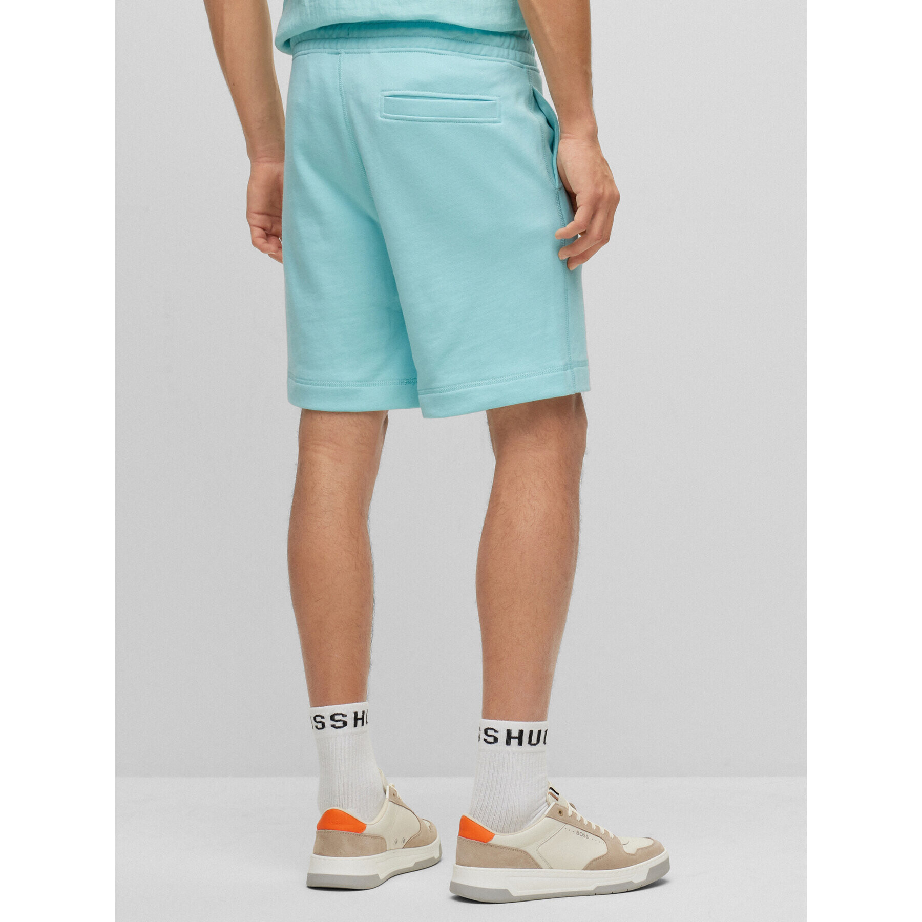 Boss Pantaloni scurți sport 50468454 Albastru Regular Fit - Pled.ro