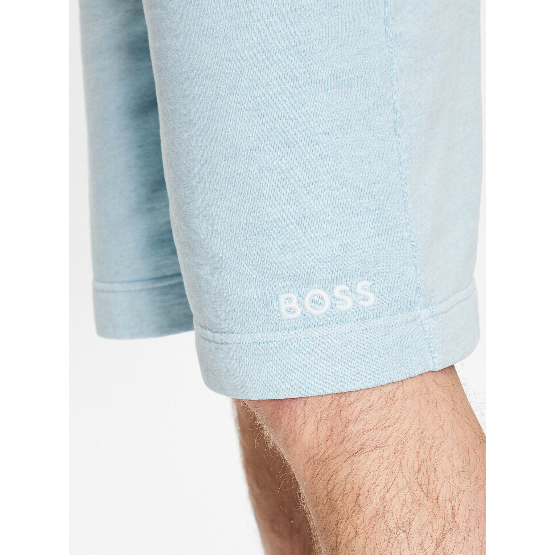 Boss Pantaloni scurți sport 50485825 Albastru Regular Fit - Pled.ro