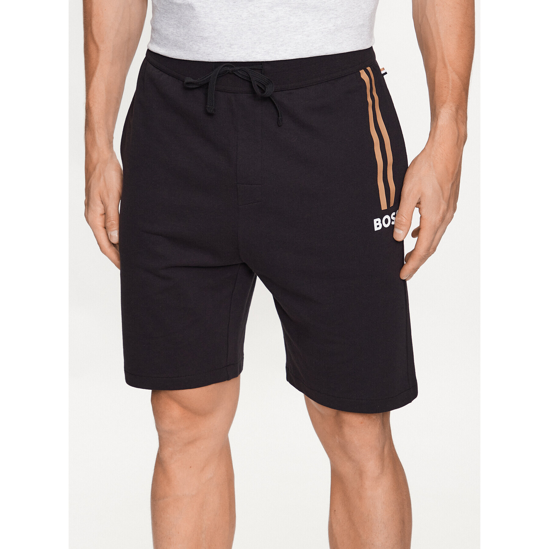 Boss Pantaloni scurți sport 50491263 Negru - Pled.ro