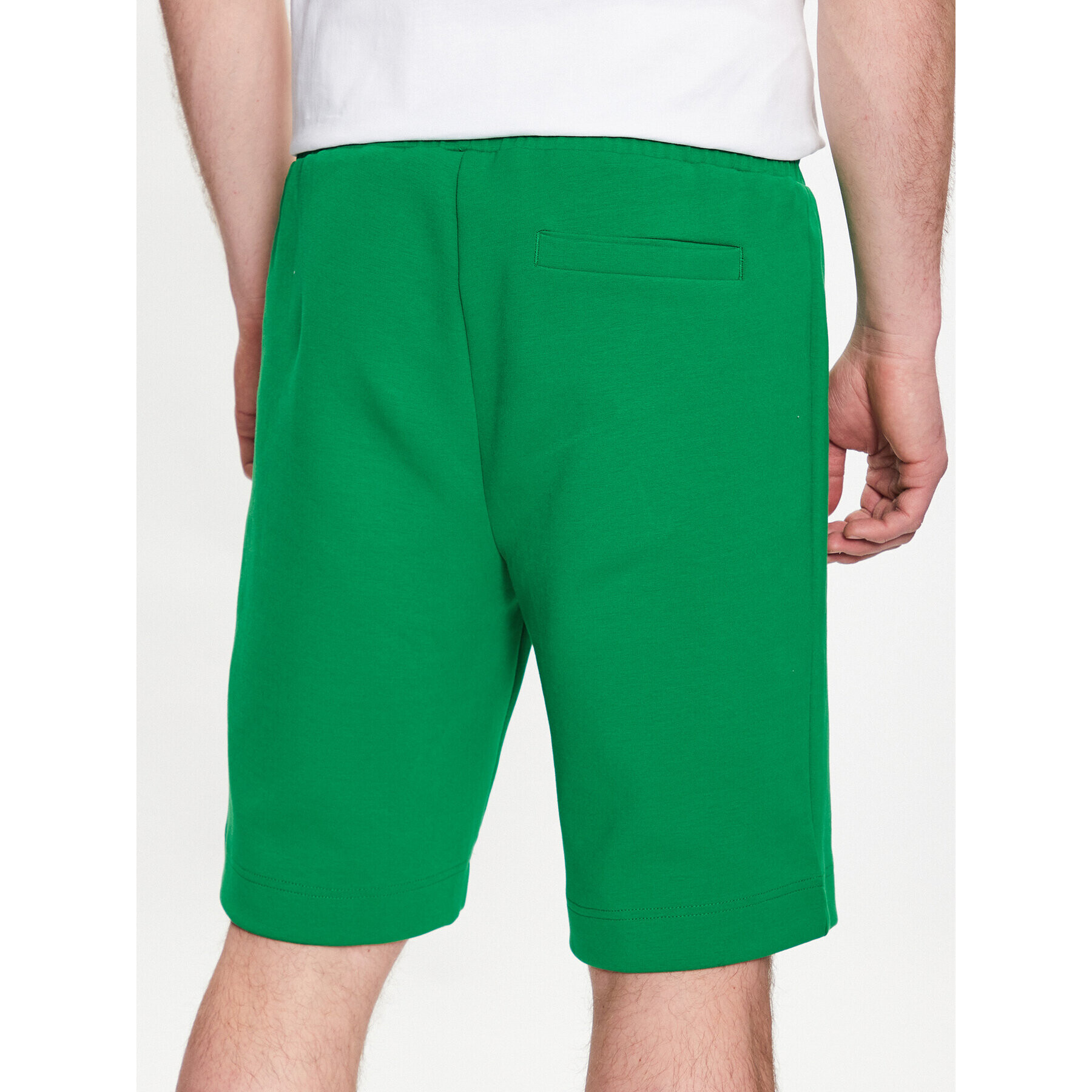 Boss Pantaloni scurți sport Headlo 2 50487954 Verde Regular Fit - Pled.ro