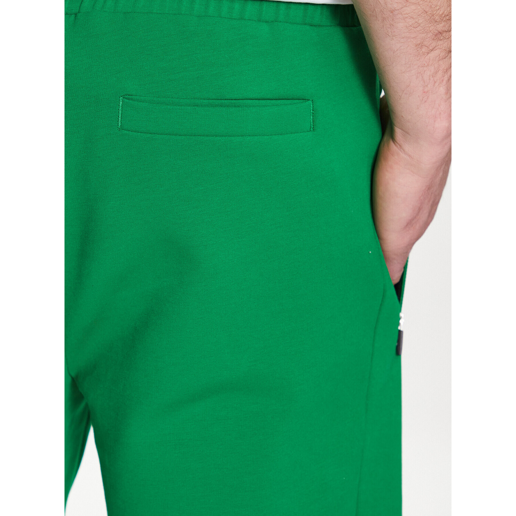 Boss Pantaloni scurți sport Headlo 2 50487954 Verde Regular Fit - Pled.ro