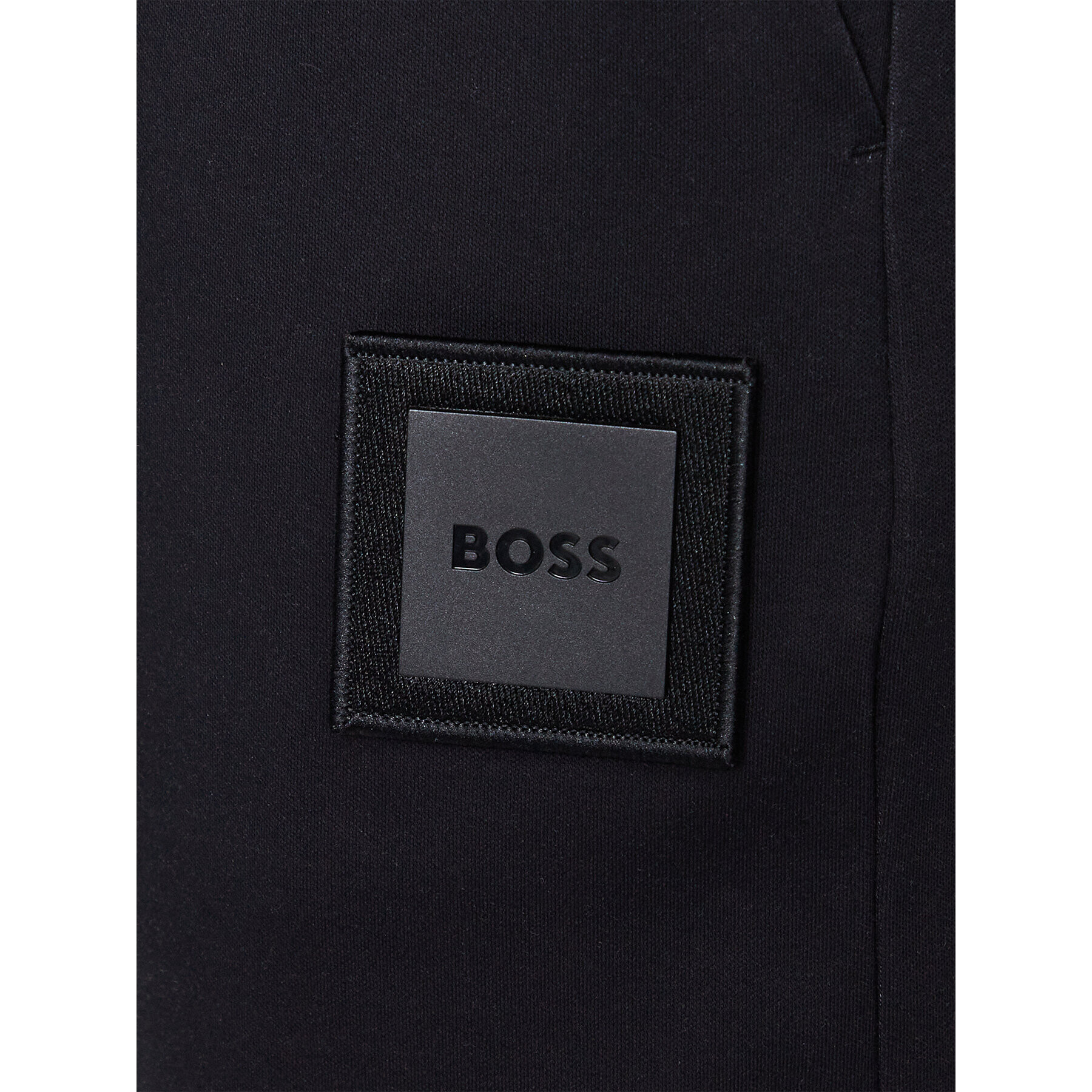 Boss Pantaloni scurți sport Headlo Lotus 50488823 Negru Regular Fit - Pled.ro