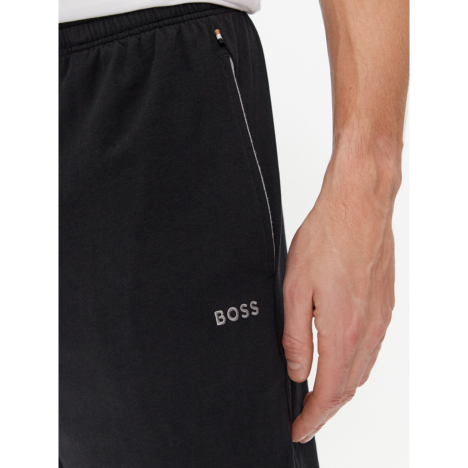 Boss Pantaloni scurți sport Mix&Match 50515367 Negru Regular Fit - Pled.ro