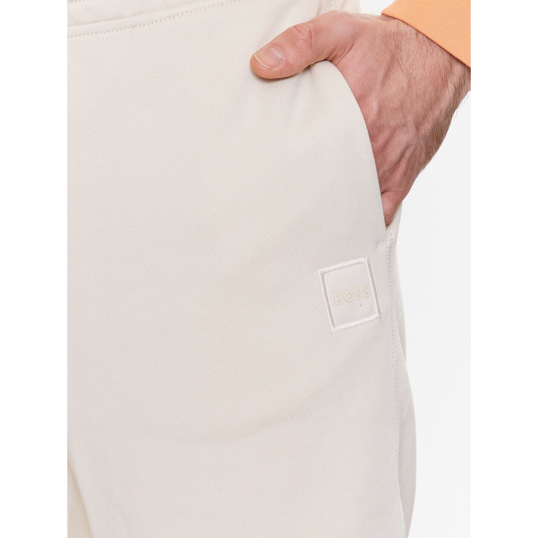 Boss Pantaloni scurți sport Sewalk 50468454 Bej Regular Fit - Pled.ro