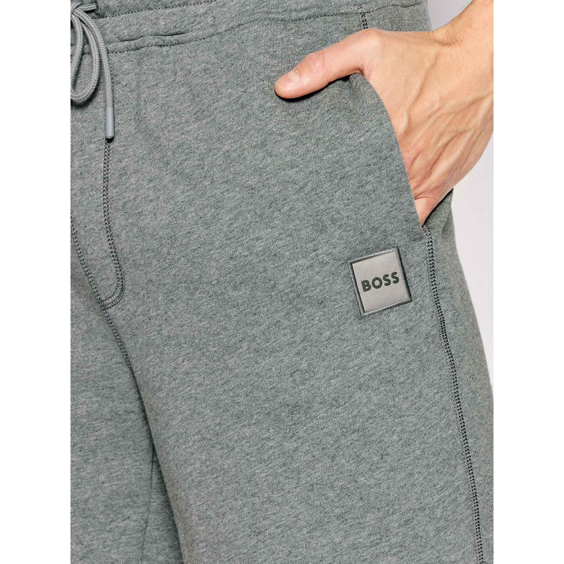 Boss Pantaloni scurți sport Sewalk 50468454 Gri Regular Fit - Pled.ro