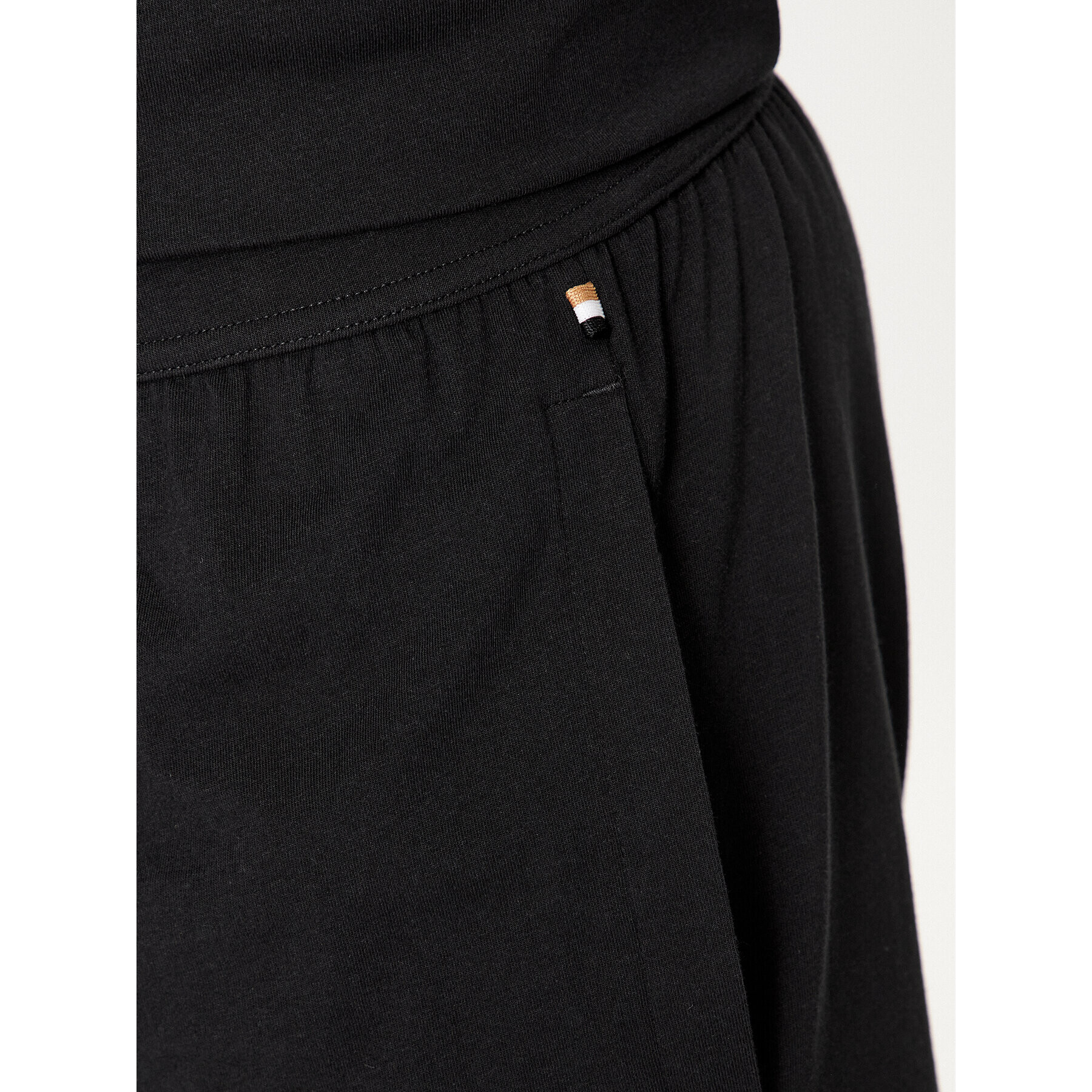 Boss Pantaloni scurți sport Unique 50502860 Negru Regular Fit - Pled.ro