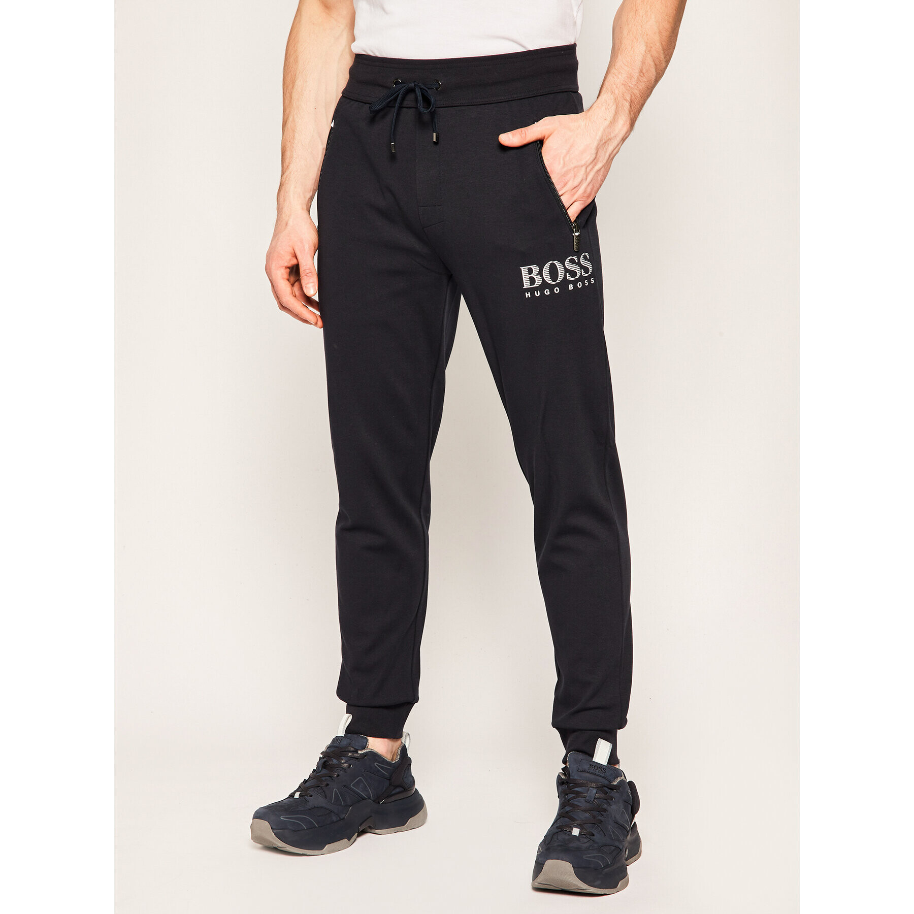 Boss Pantaloni trening 50424843 Bleumarin Regular Fit - Pled.ro