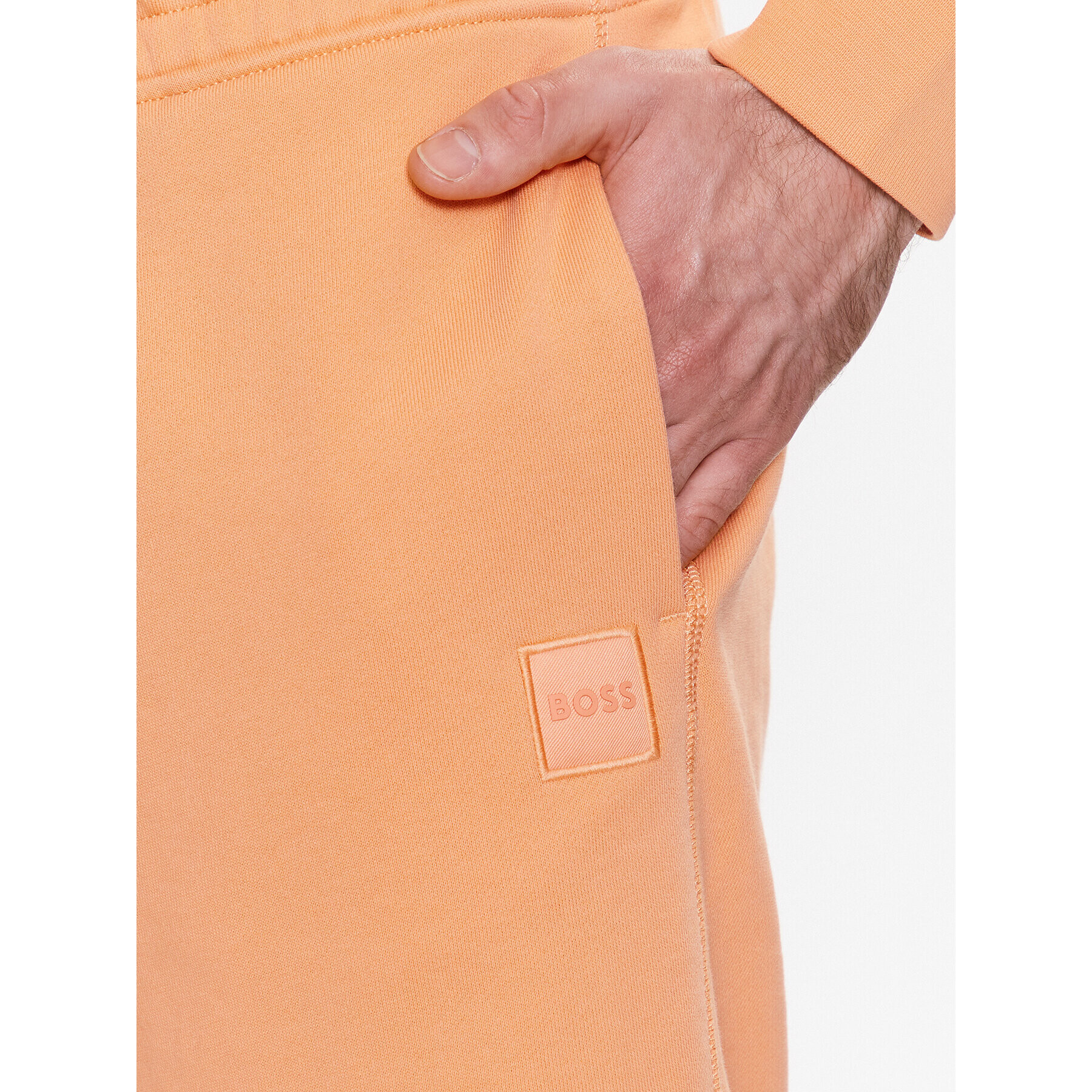 Boss Pantaloni trening 50468454 Portocaliu Regular Fit - Pled.ro