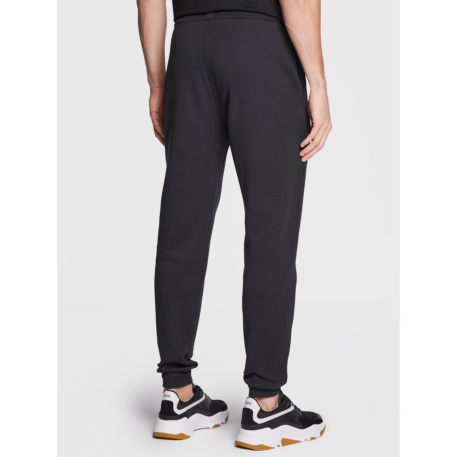 Boss Pantaloni trening 50480654 Negru Regular Fit - Pled.ro