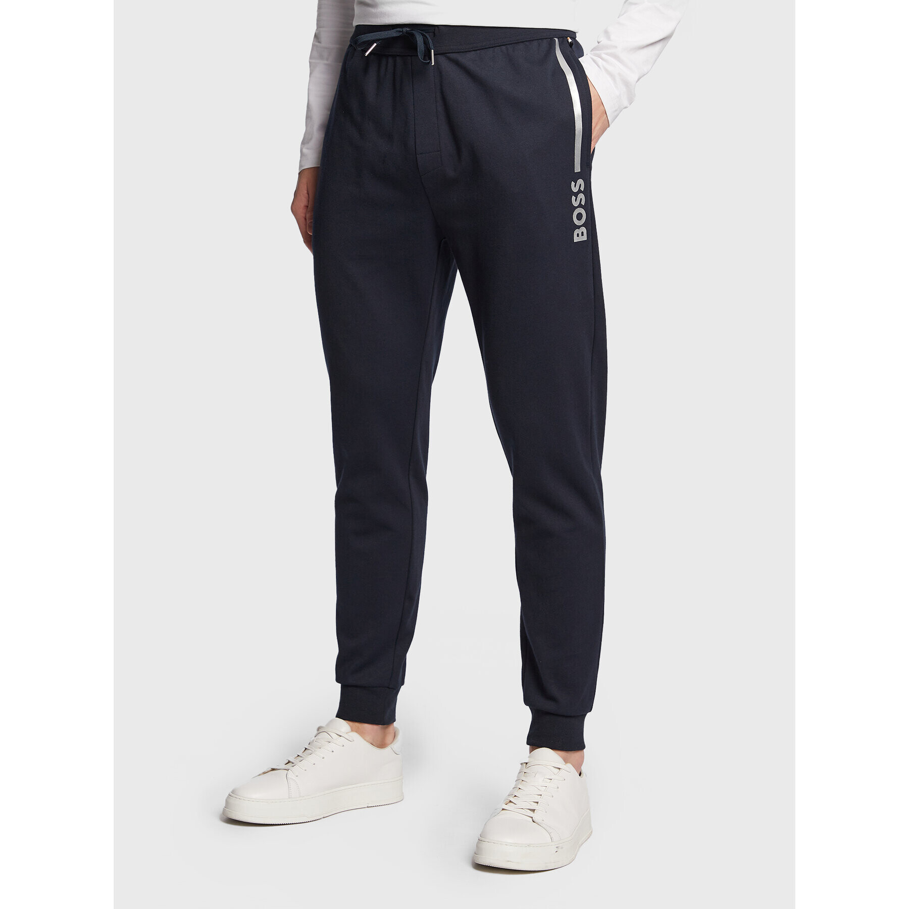 Boss Pantaloni trening 50485946 Bleumarin Regular Fit - Pled.ro