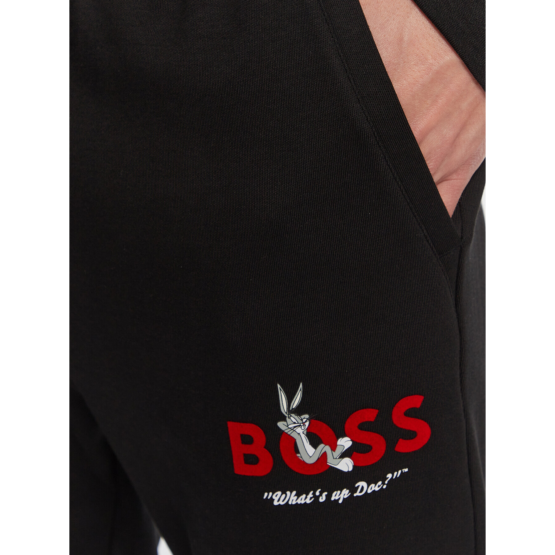 Boss Pantaloni trening 50486309 Negru Regular Fit - Pled.ro