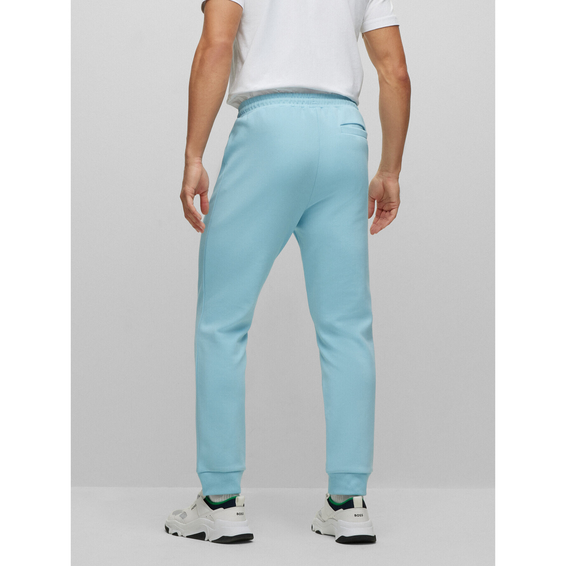 Boss Pantaloni trening 50487939 Albastru Regular Fit - Pled.ro