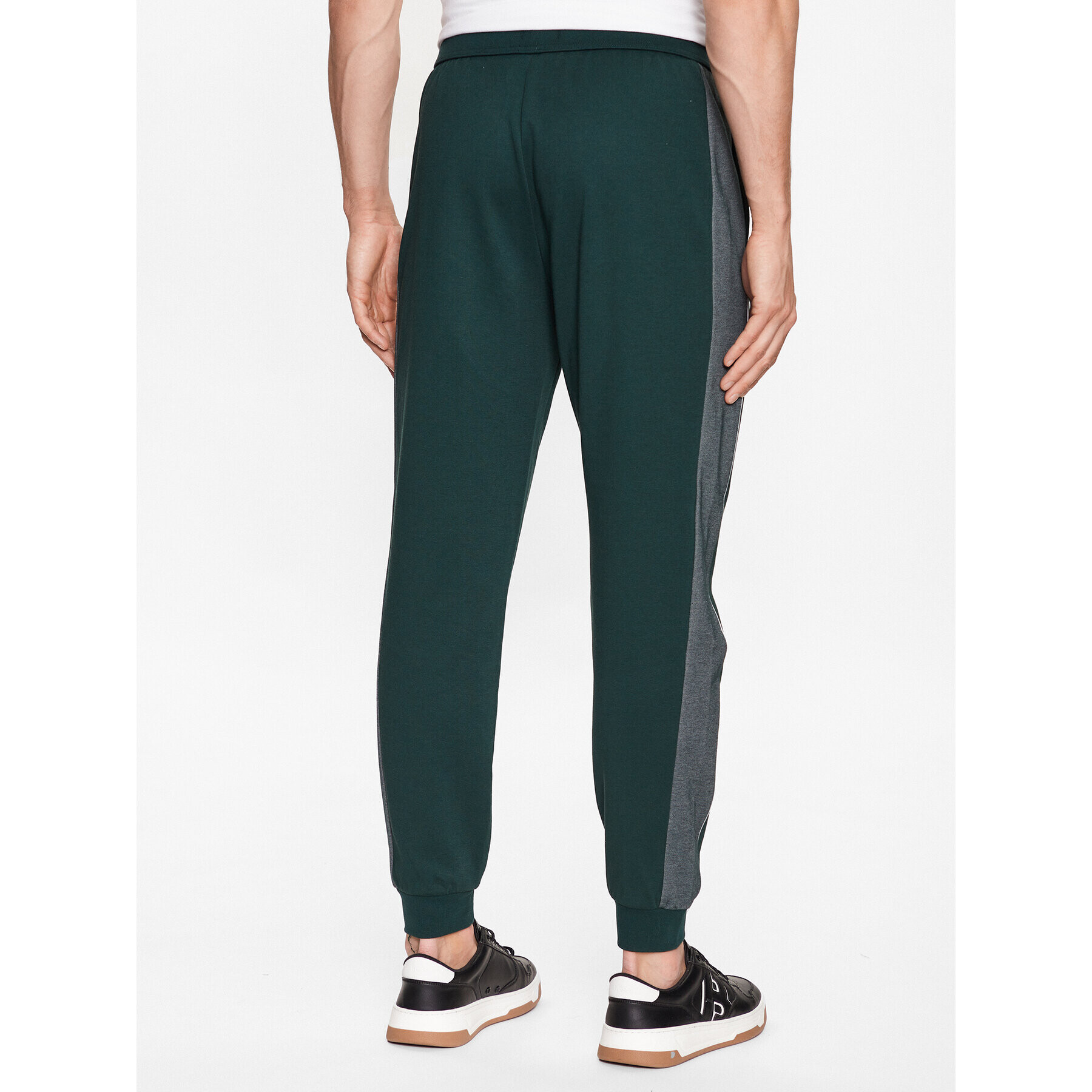 Boss Pantaloni trening 50491283 Verde Regular Fit - Pled.ro