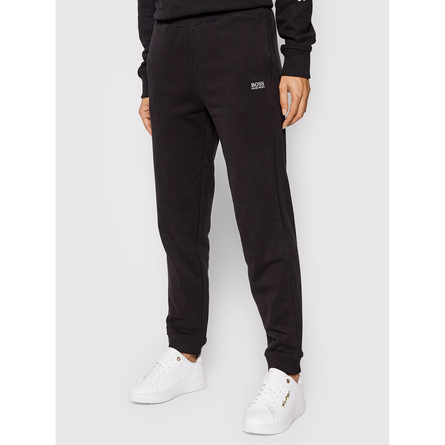 Boss Pantaloni trening C Ejoy2 50466672 Negru Regular Fit - Pled.ro