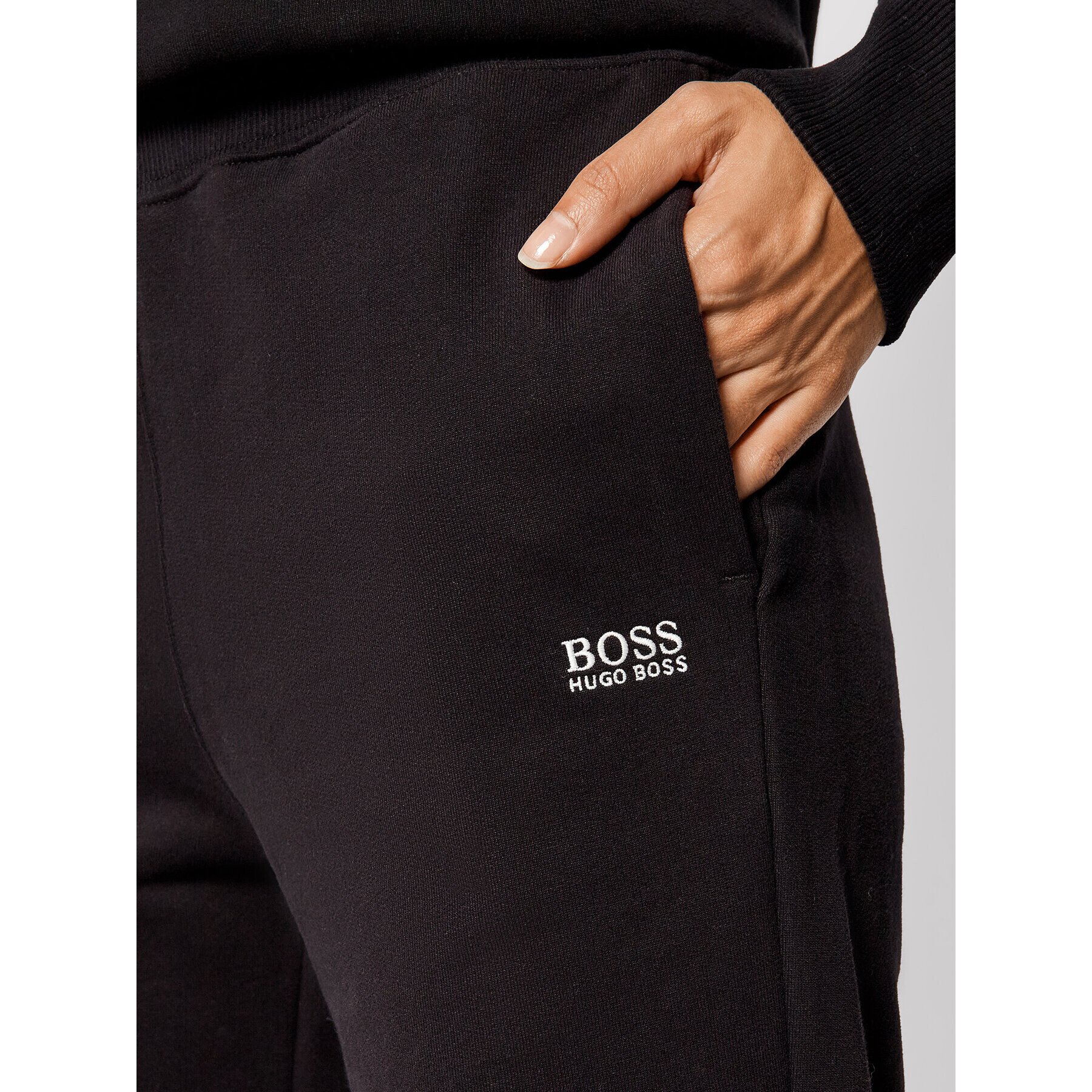 Boss Pantaloni trening C Ejoy2 50466672 Negru Regular Fit - Pled.ro