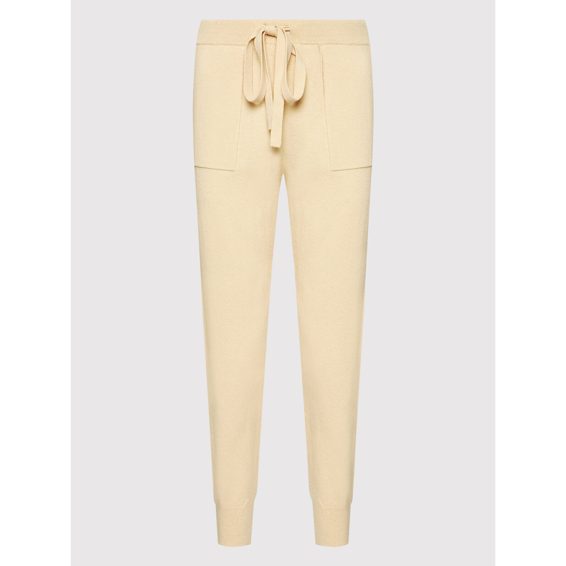 Boss Pantaloni trening C_Faydell_So 50463941 Bej Relaxed Fit - Pled.ro