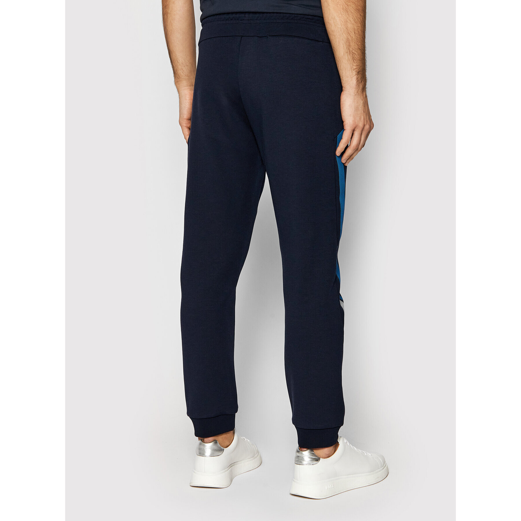 Boss Pantaloni trening Hadiko 2 50474236 Bleumarin Regular Fit - Pled.ro