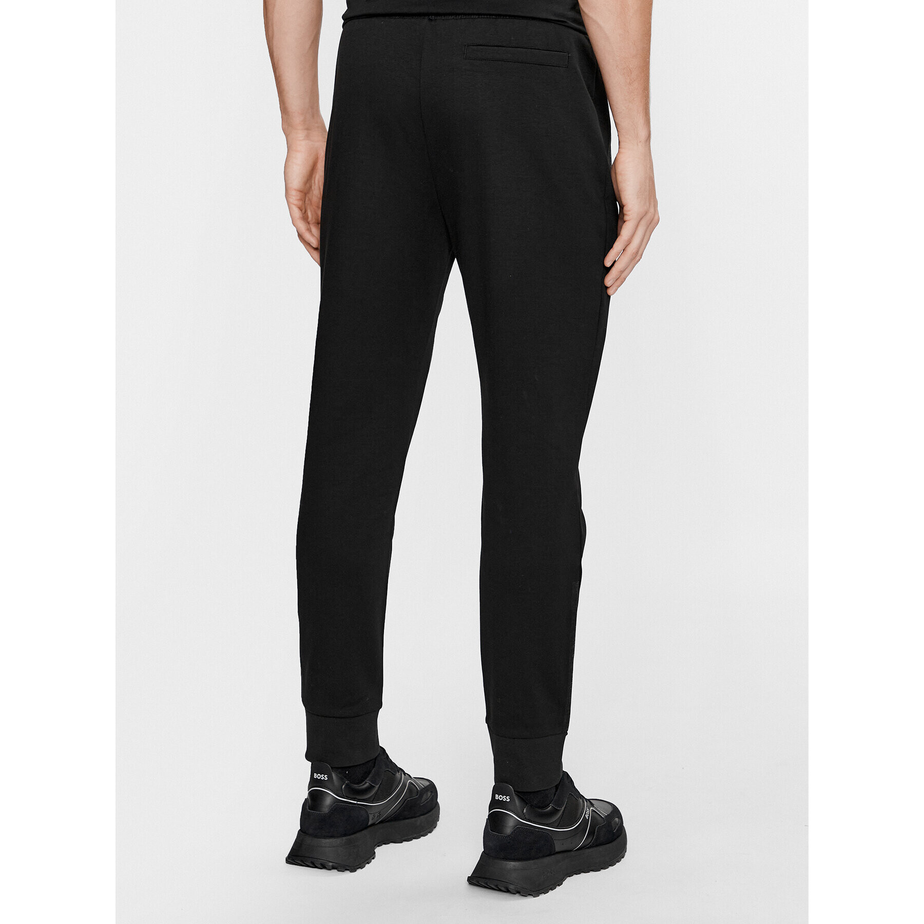 Boss Pantaloni trening Hadiko Mirror 50505320 Negru Regular Fit - Pled.ro