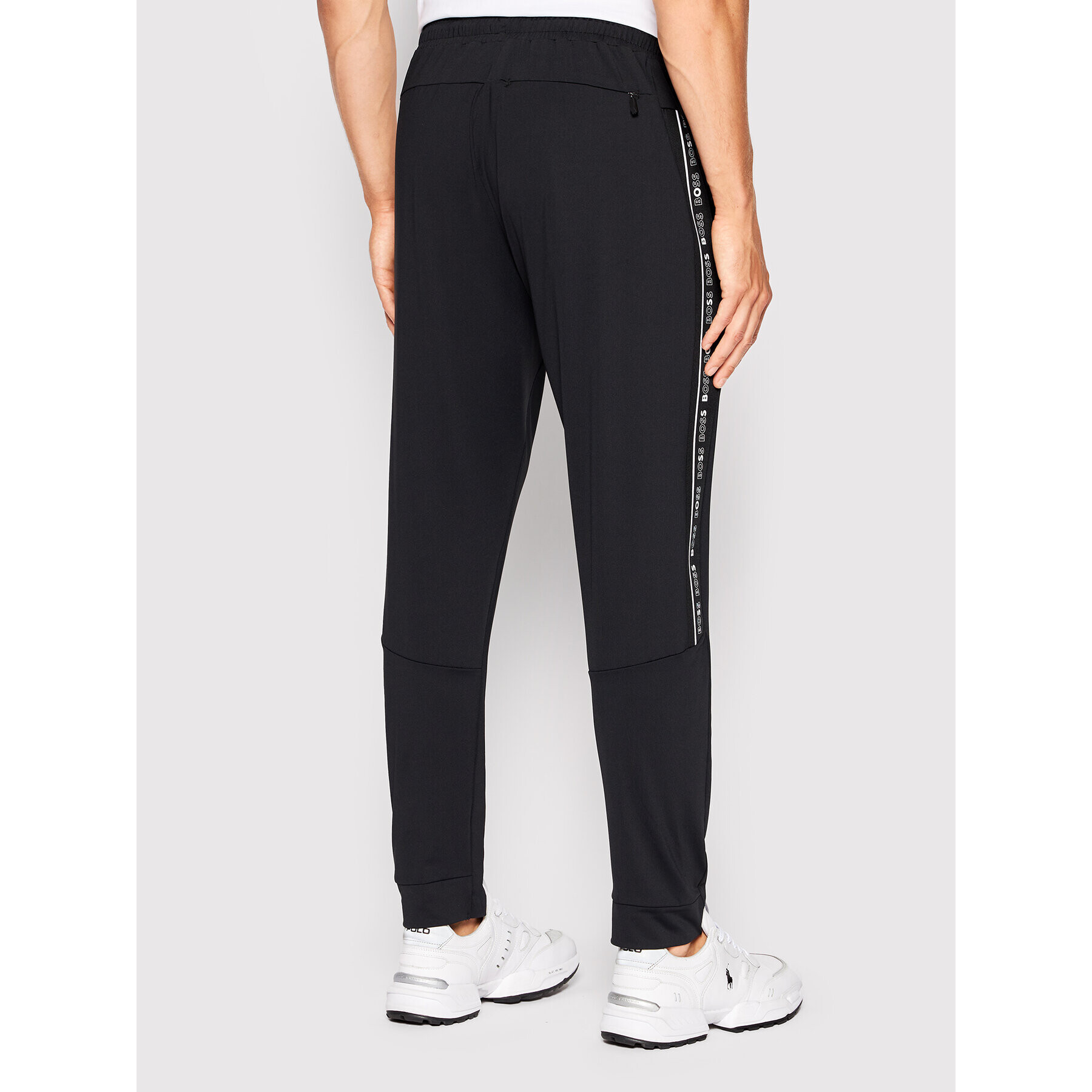 Boss Pantaloni trening Hicon Gym 50474314 Negru Regular Fit - Pled.ro