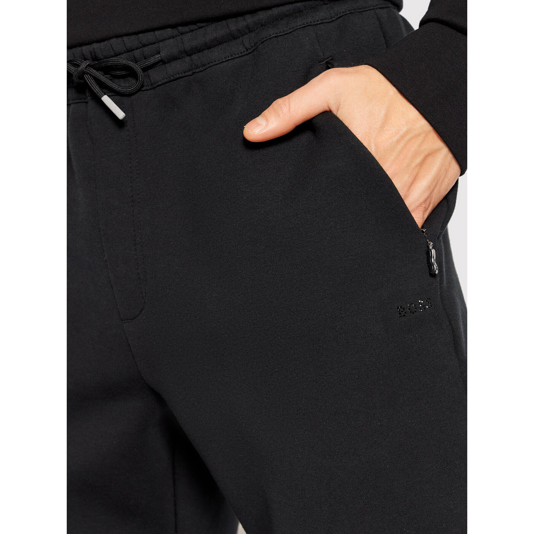 Boss Pantaloni trening Hover 50461908 Negru Regular Fit - Pled.ro