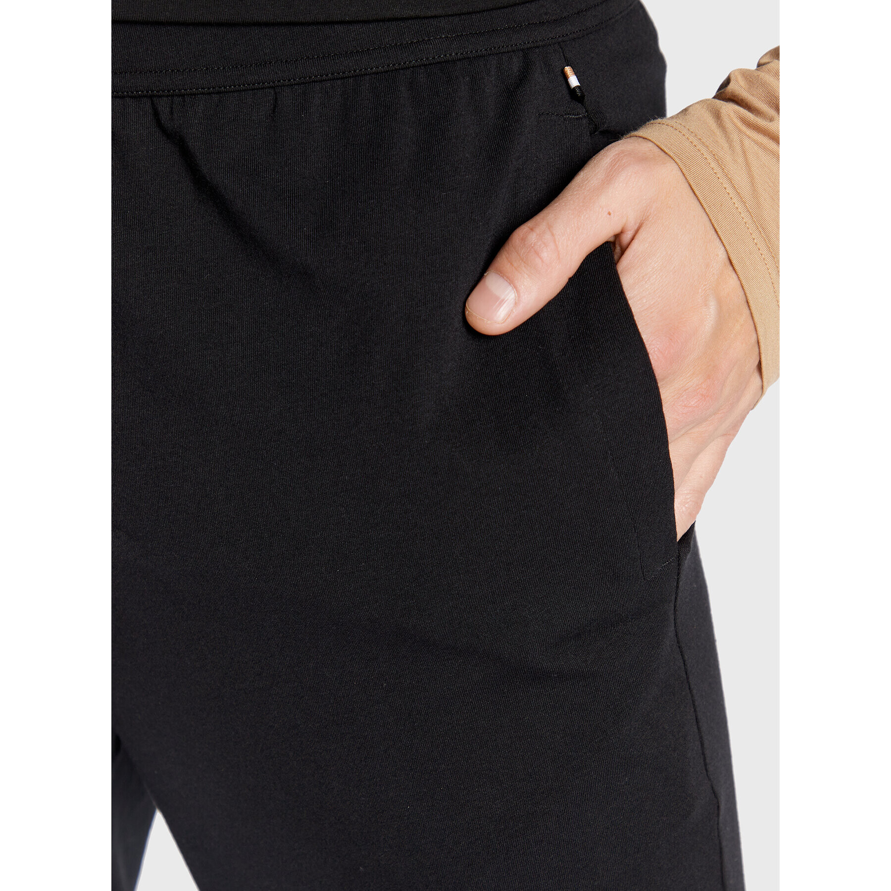 Boss Pantaloni trening Identity 50481199 Negru Regular Fit - Pled.ro