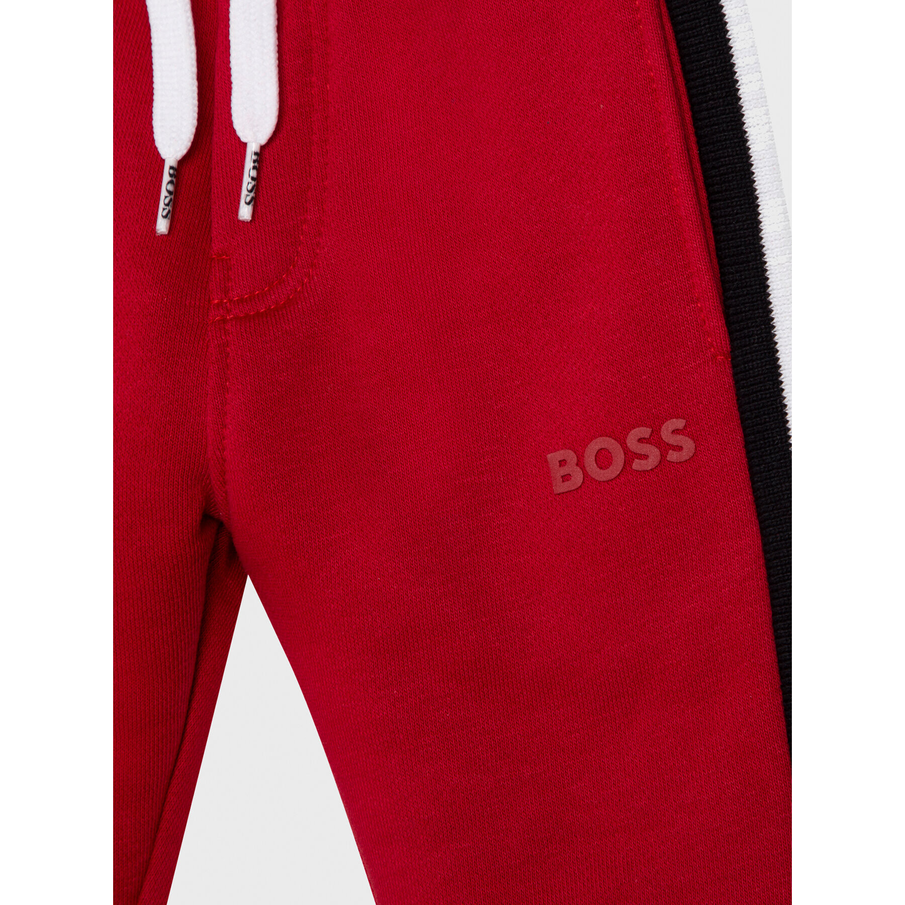 Boss Pantaloni trening J04450 M Roșu Regular Fit - Pled.ro