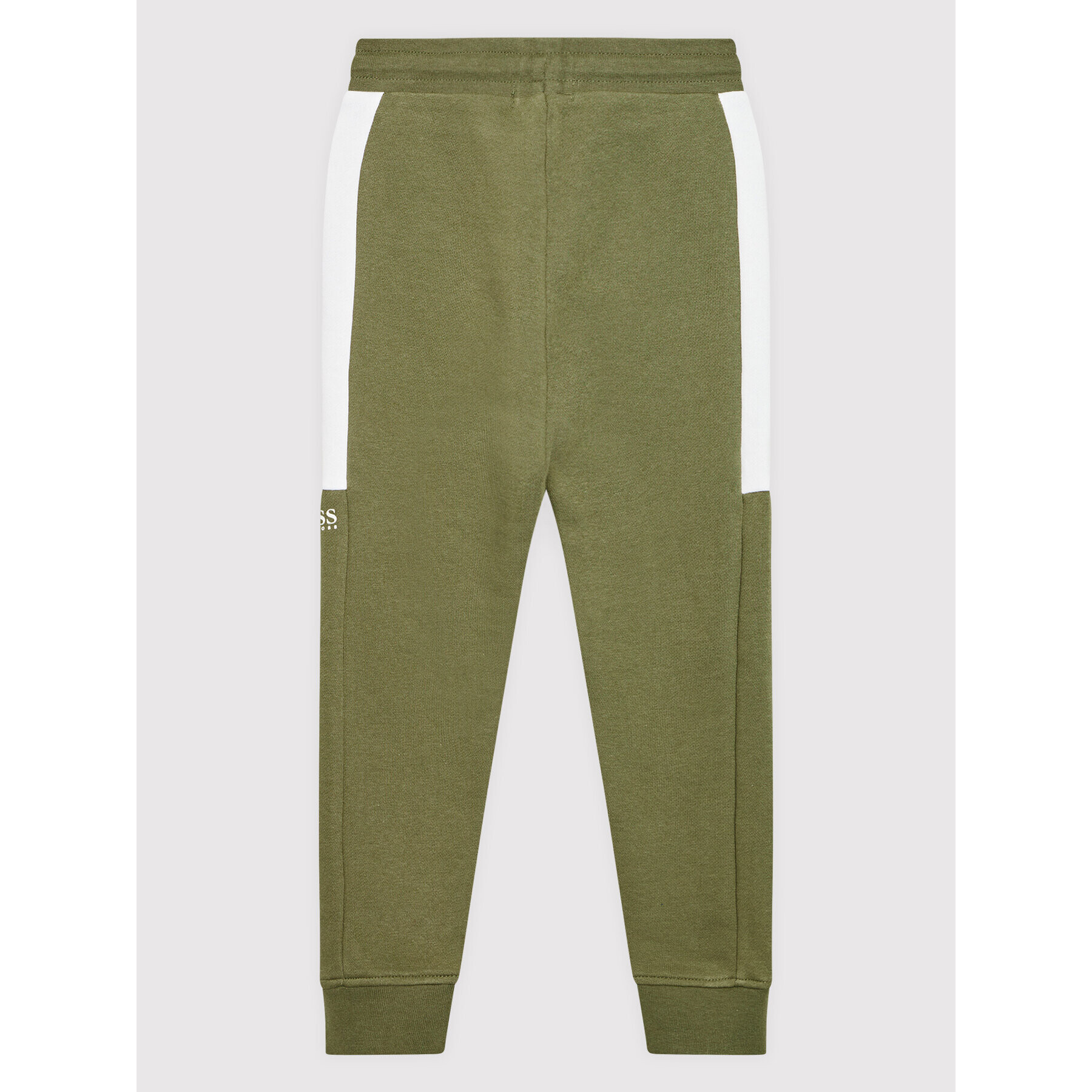 Boss Pantaloni trening J24752 S Verde Regular Fit - Pled.ro