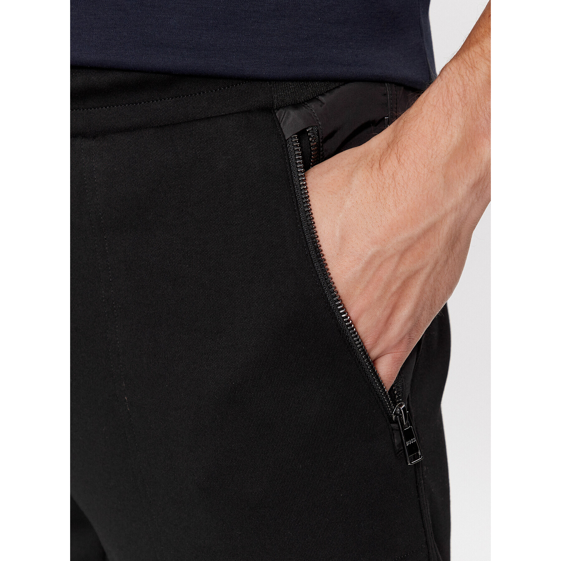 Boss Pantaloni trening Lamont 141 50499243 Negru Regular Fit - Pled.ro