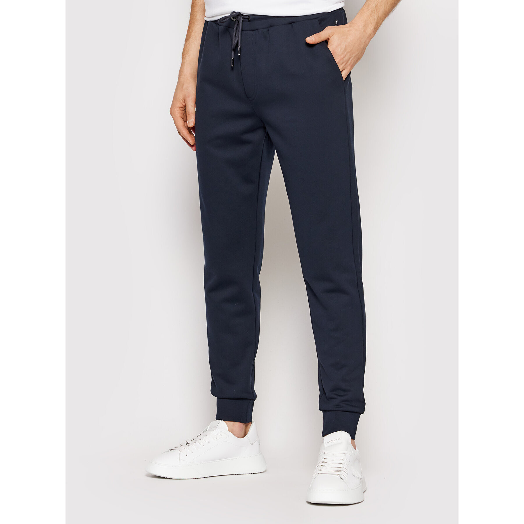 Boss Pantaloni trening Lamont 79 50463100 Bleumarin Regular Fit - Pled.ro