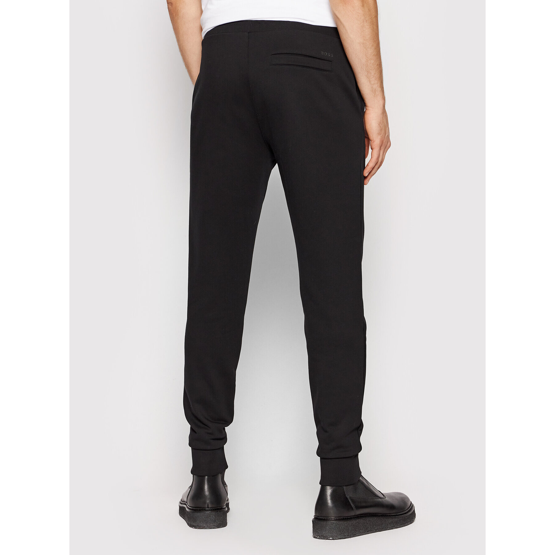 Boss Pantaloni trening Lamont 79 50463100 Negru Regular Fit - Pled.ro