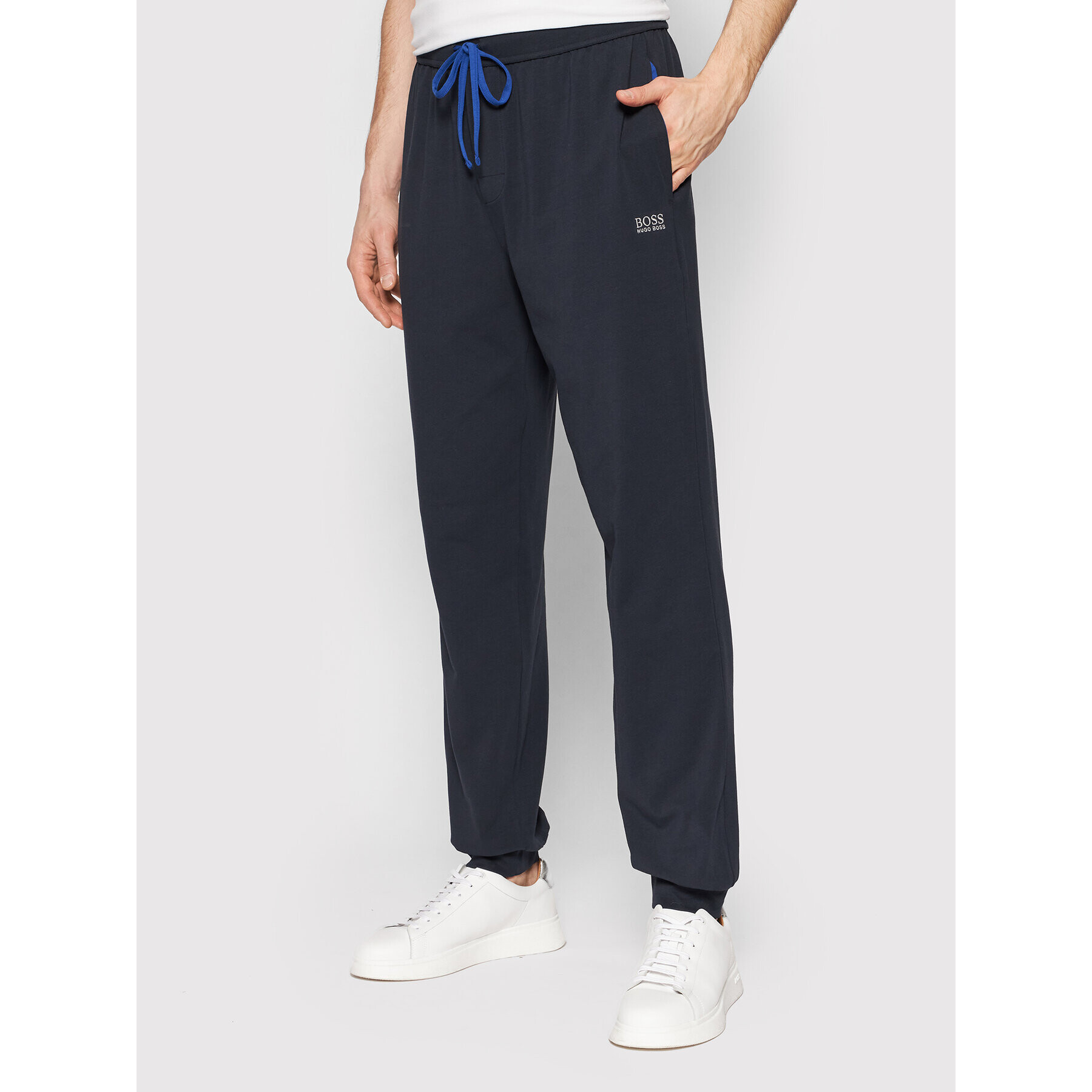 Boss Pantaloni trening Mix&Match 50381880 Bleumarin Regular Fit - Pled.ro