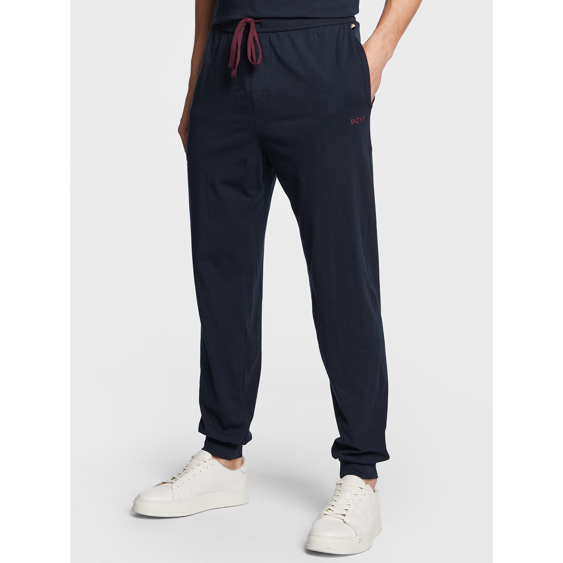 Boss Pantaloni trening Mix&Match 50473000 Bleumarin Regular Fit - Pled.ro