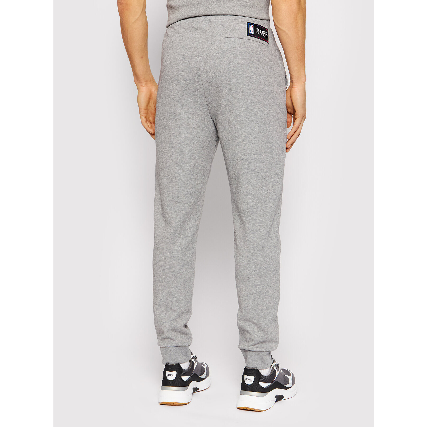 Boss Pantaloni trening NBA Slamdunk2_2 50461960 Gri Regular Fit - Pled.ro