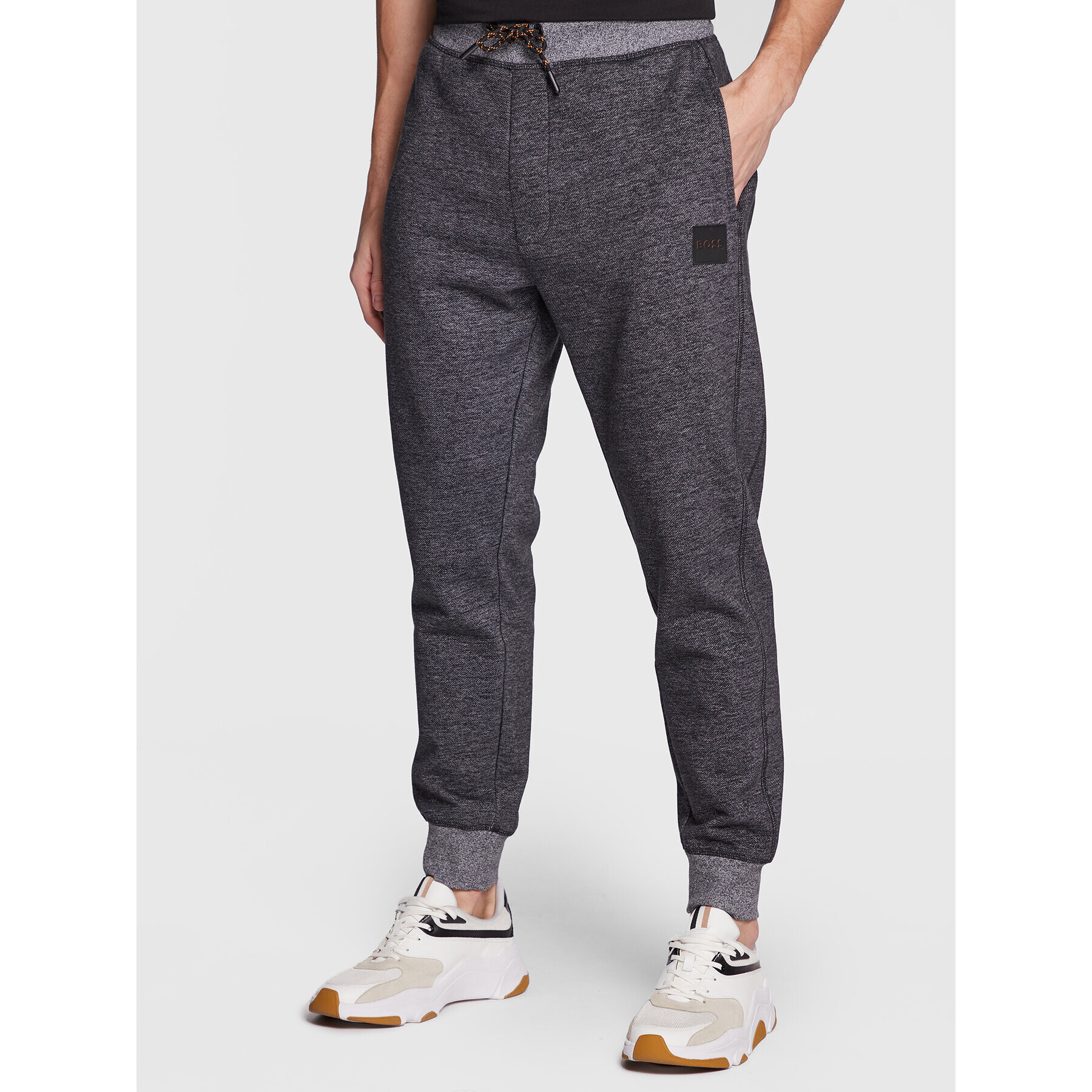 Boss Pantaloni trening Seheather 50476148 Gri Regular Fit - Pled.ro