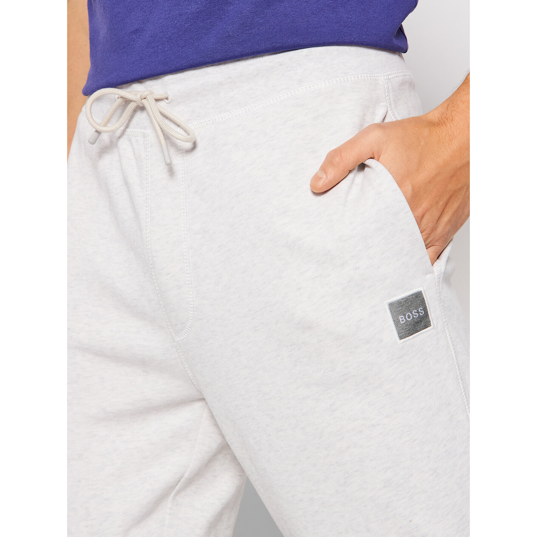 Boss Pantaloni trening Sestart 1 50462790 Gri Regular Fit - Pled.ro