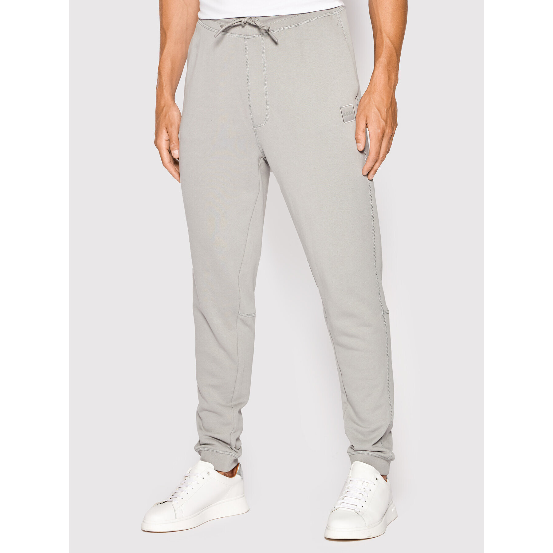 Boss Pantaloni trening Sestart 50468448 Gri Regular Fit - Pled.ro