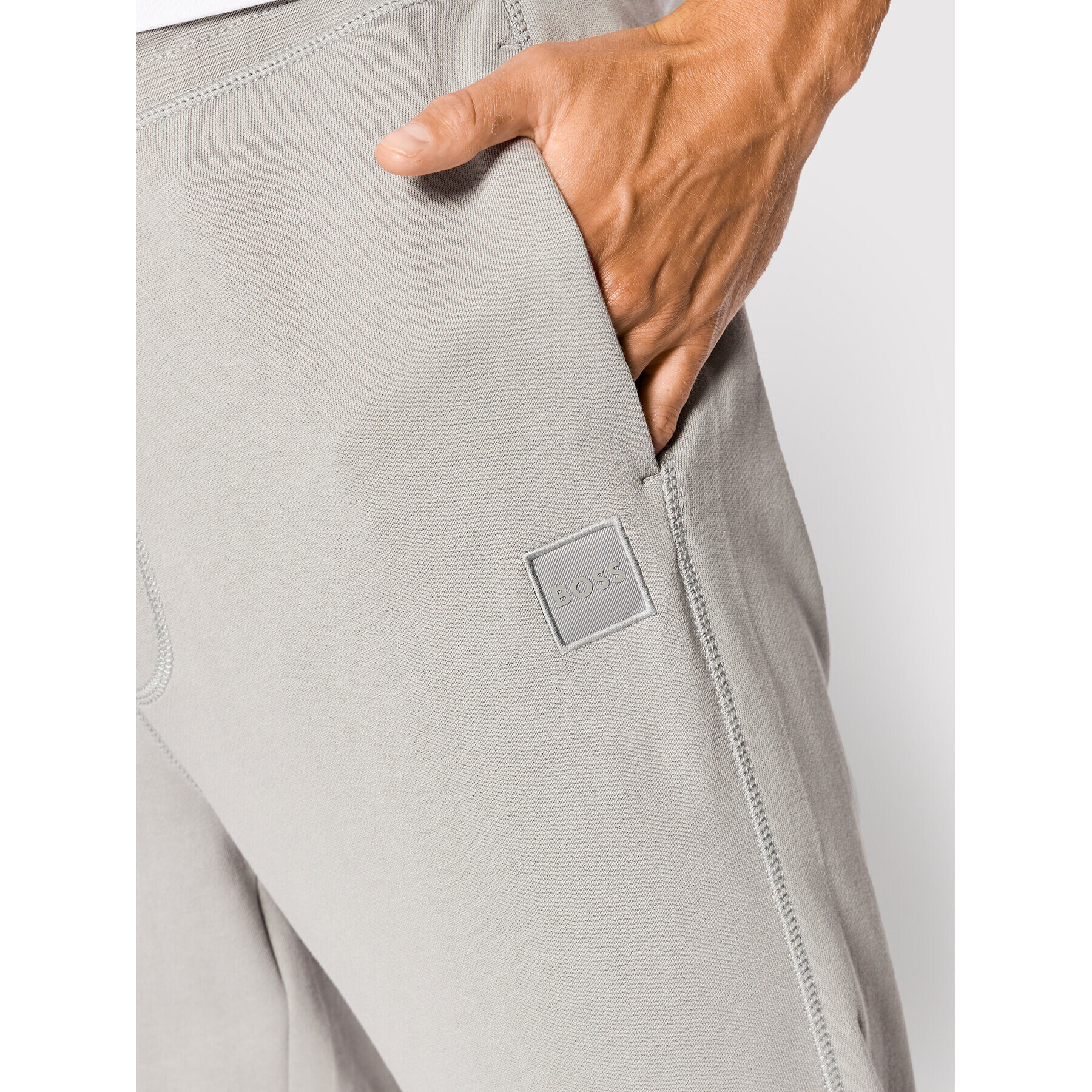 Boss Pantaloni trening Sestart 50468448 Gri Regular Fit - Pled.ro