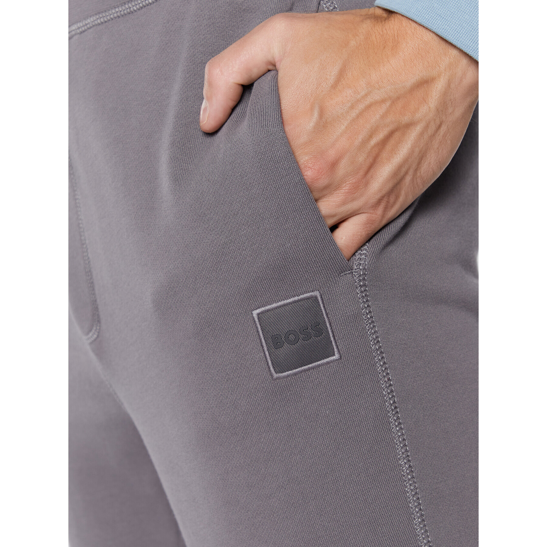 Boss Pantaloni trening Sestart 50468448 Gri Regular Fit - Pled.ro