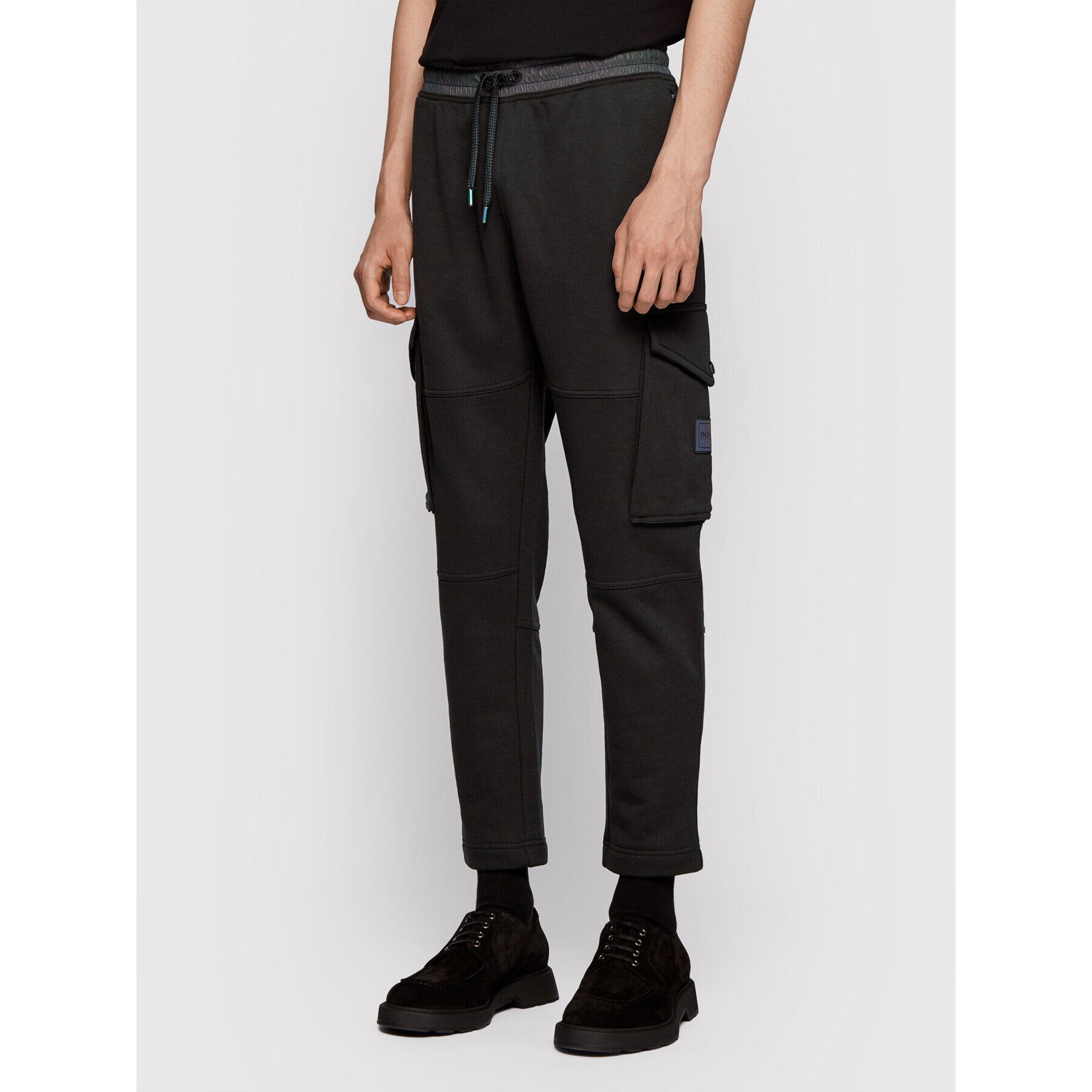 Boss Pantaloni trening Skylight 50443635 Negru Regular Fit - Pled.ro