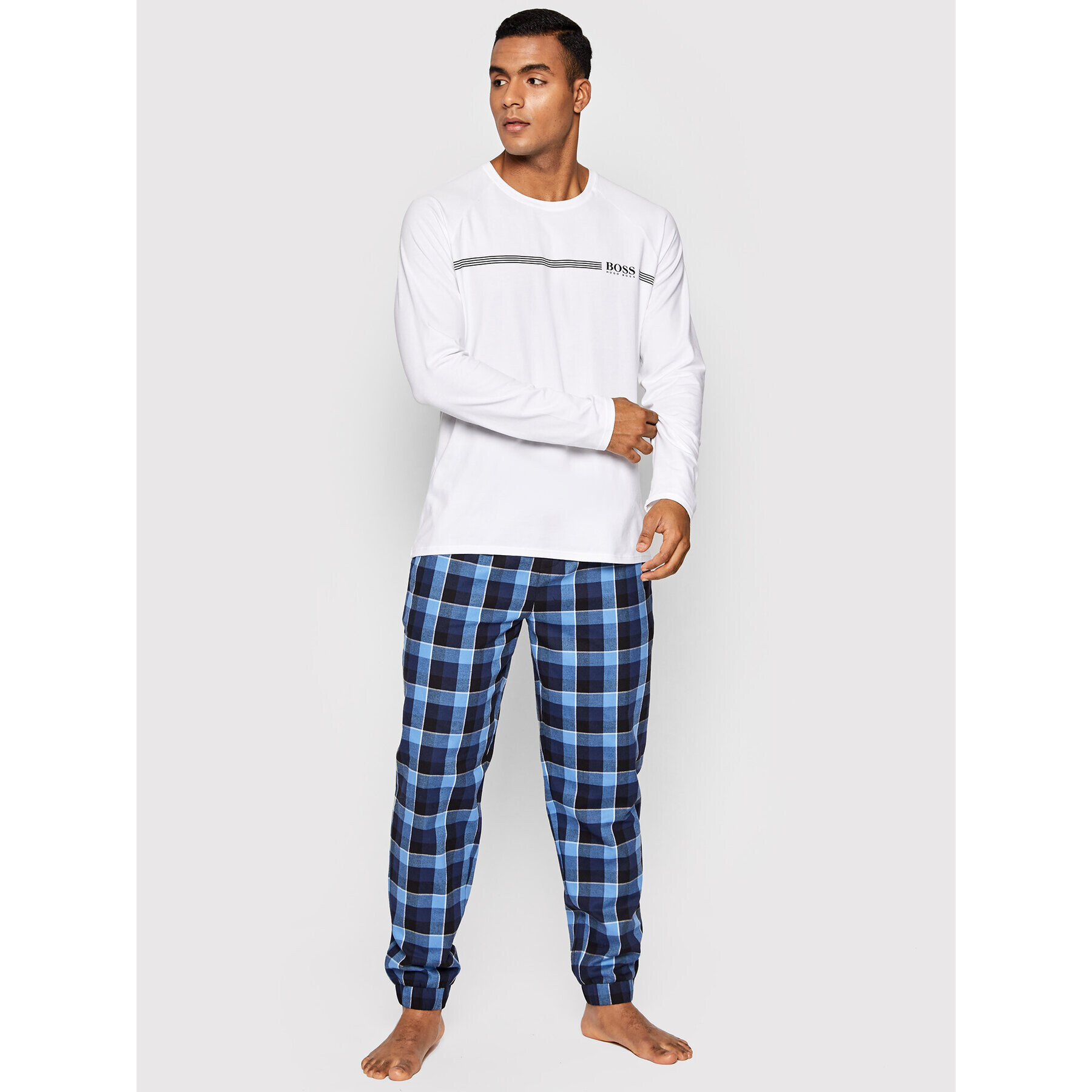 Boss Pijama Dynamic 50460381 Colorat Regular Fit - Pled.ro