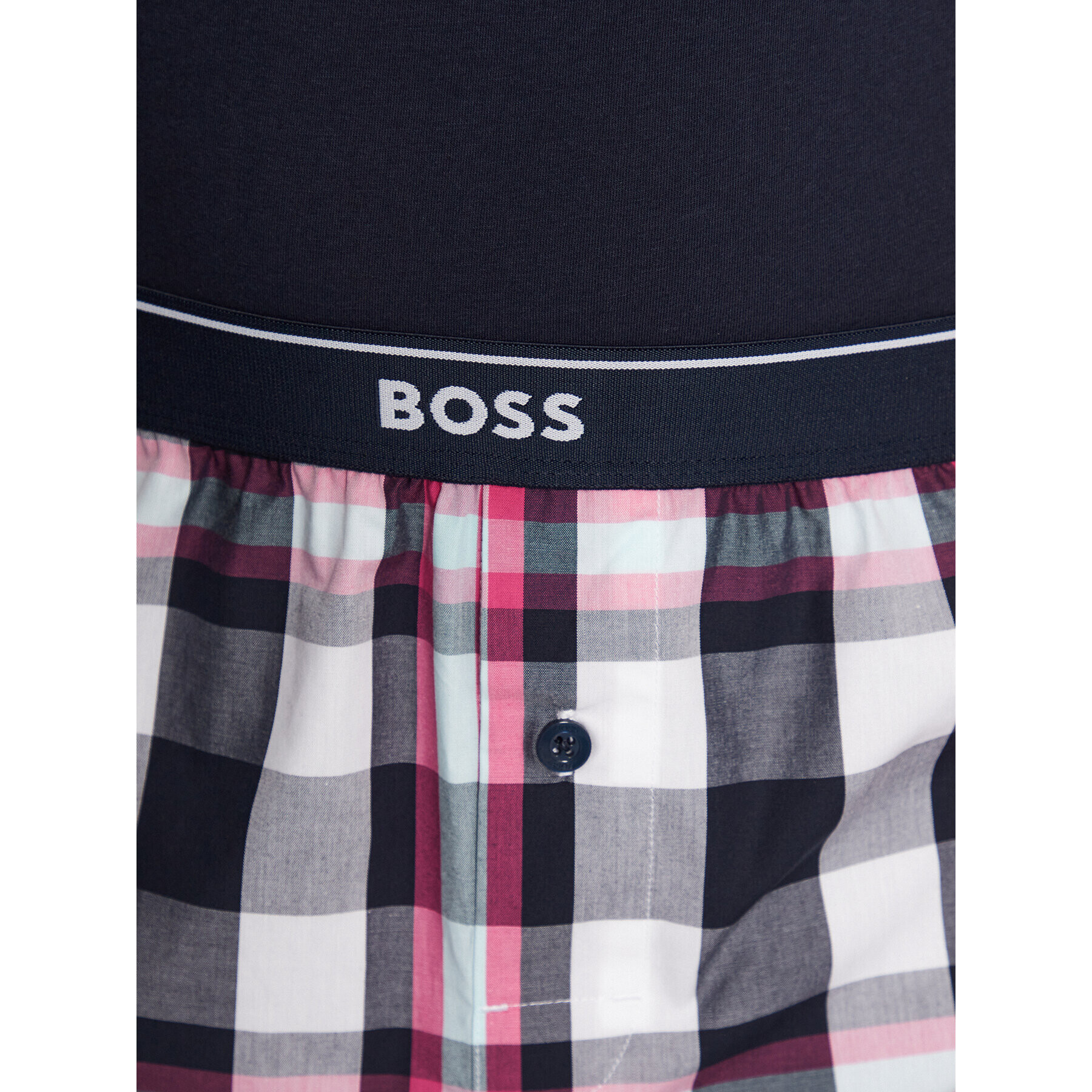 Boss Pijama Urban 50492519 Bleumarin Regular Fit - Pled.ro