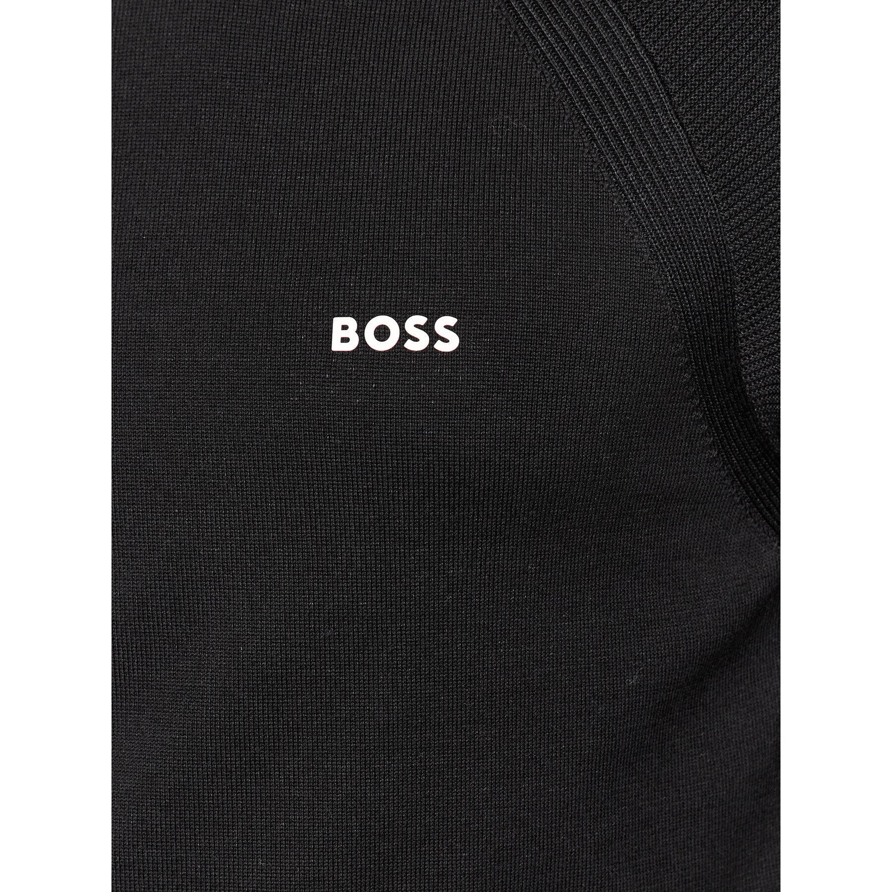 Boss Pulover Perform-X_Cn 50498519 Negru Regular Fit - Pled.ro