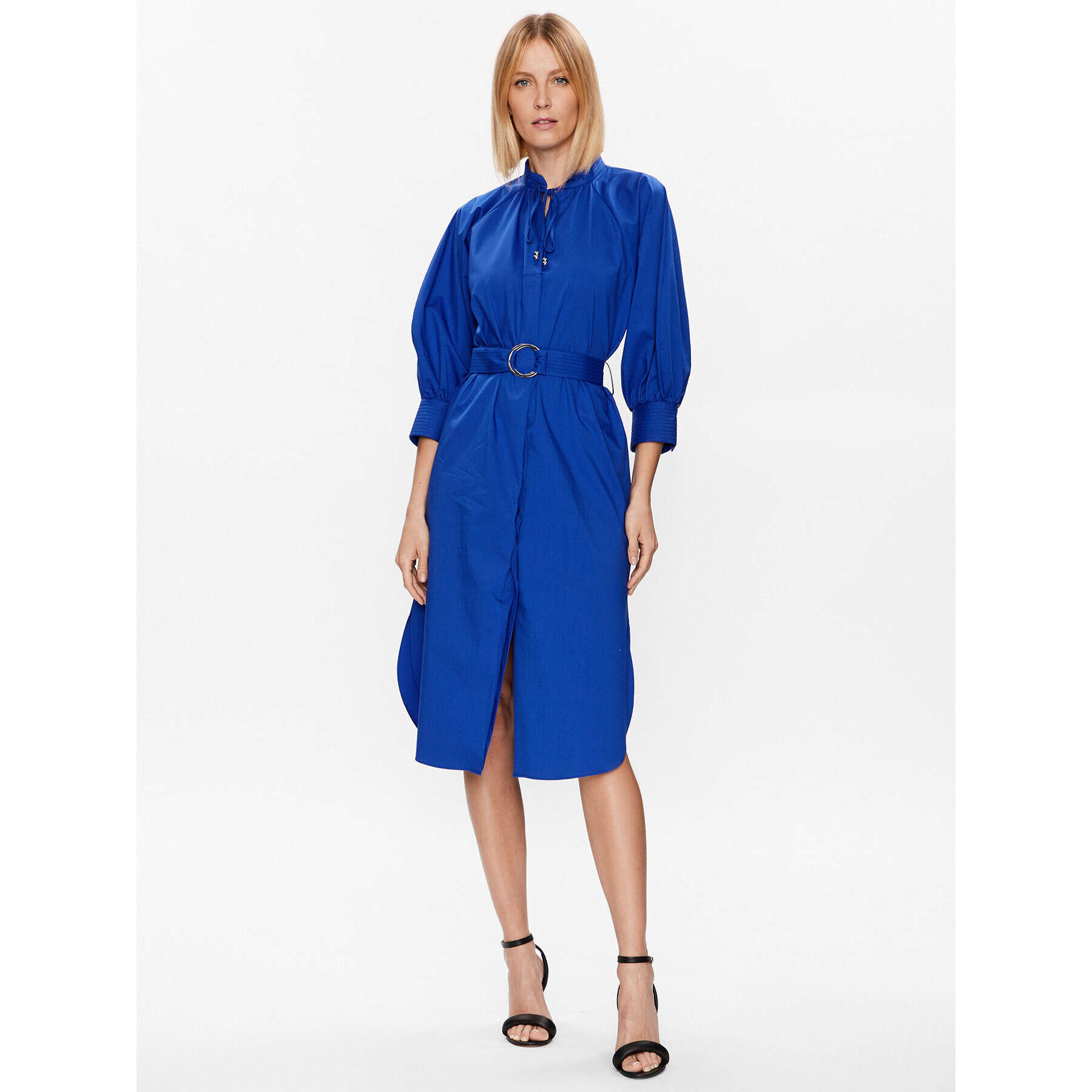 Boss Rochie Dipete 50484828 Bleumarin Relaxed Fit - Pled.ro