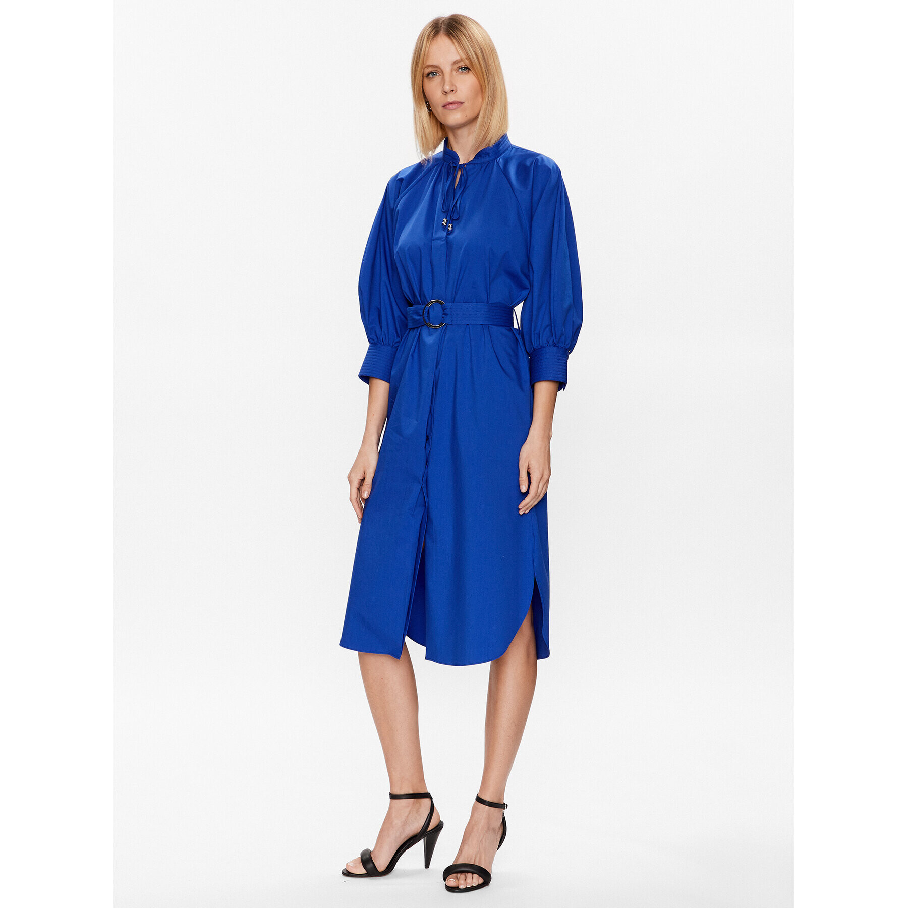 Boss Rochie Dipete 50484828 Bleumarin Relaxed Fit - Pled.ro