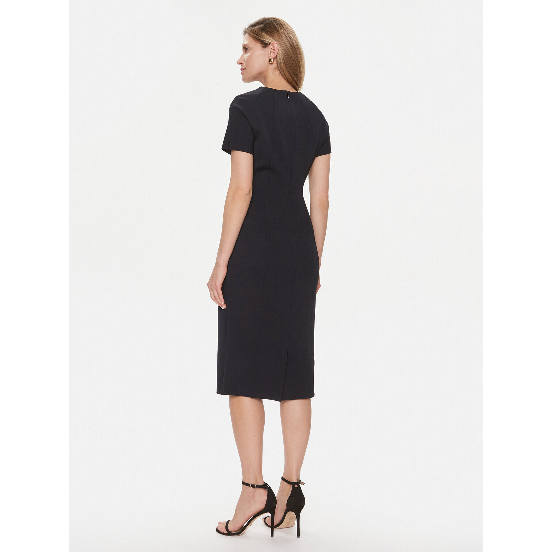 Boss Rochie cocktail Dukeva 50505952 Bleumarin Slim Fit - Pled.ro