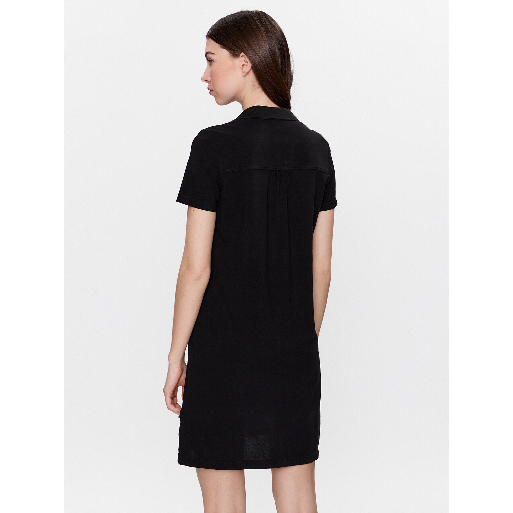 Boss Rochie de zi C_Epone 50489640 Negru Relaxed Fit - Pled.ro