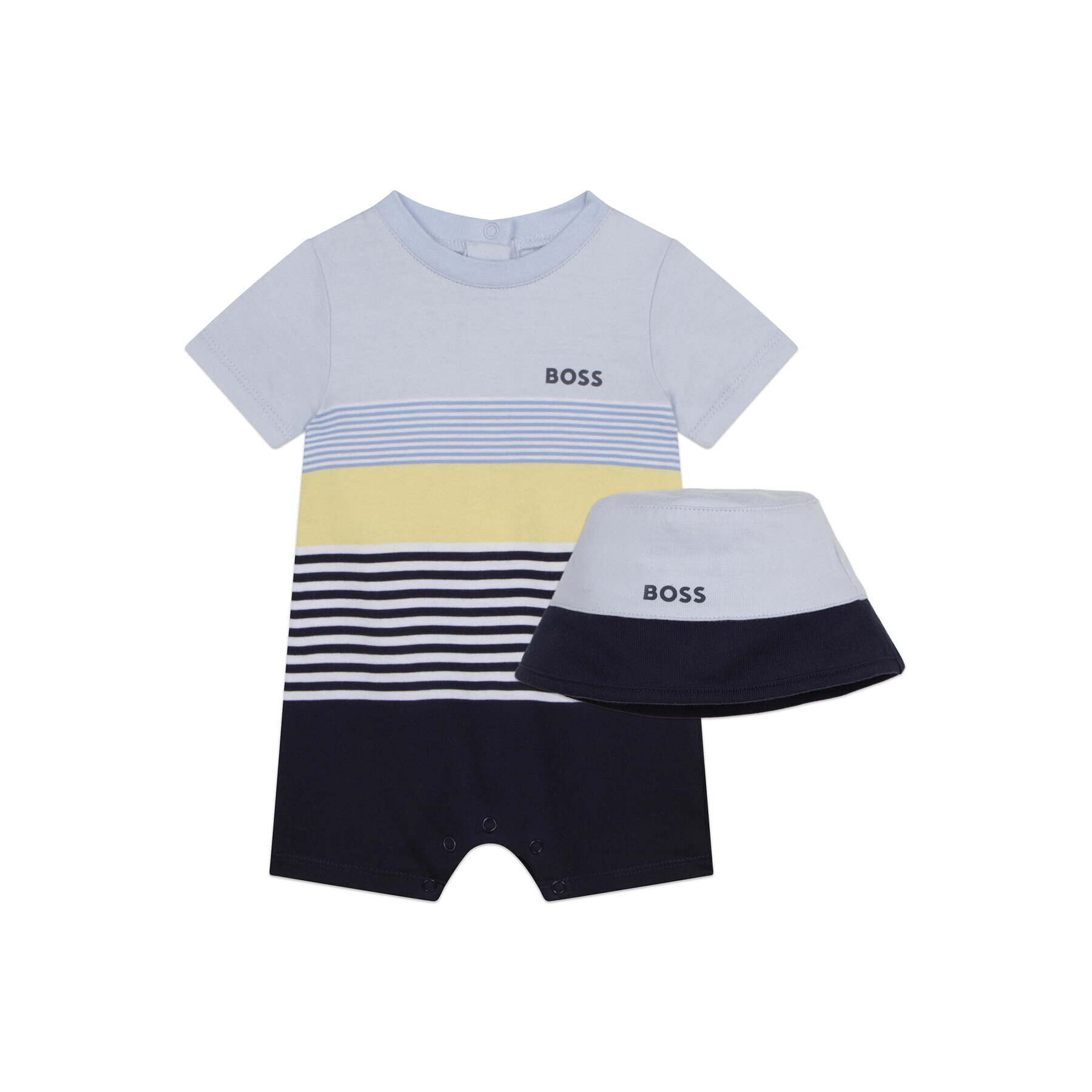 Boss Romper J98412 Albastru Regular Fit - Pled.ro