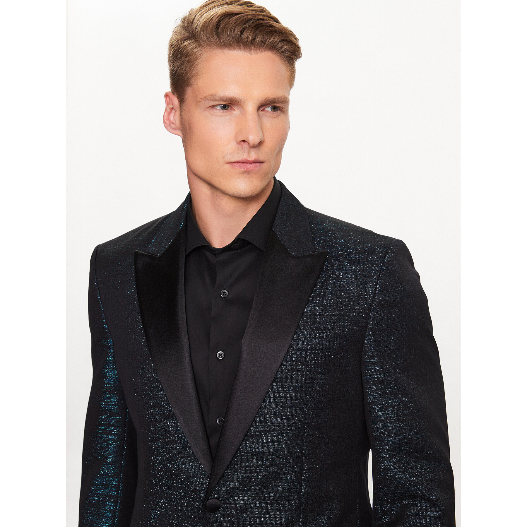 Boss Sacou 50484883 Bleumarin Slim Fit - Pled.ro